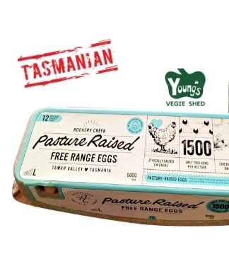 Tasmanian Rookery 600g Free Range Eggs