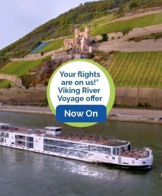 Flights Included on Viking River Voyages*