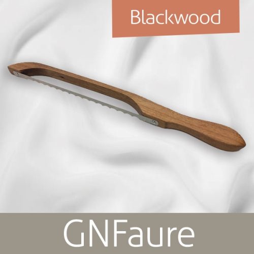 GN Faure Bow Bread Knife Blackwood
