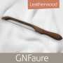 GN Faure Bow Bread Knife Leatherwood