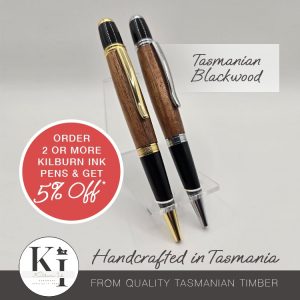 Kilburn Ink Tasmanian Blackwood Executive Pens