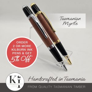 Kilburn Ink Tasmanian Myrtle Executive Pens
