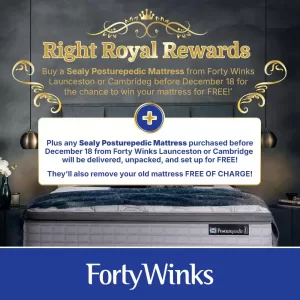 Right Royal Rewards from Forty Winks!