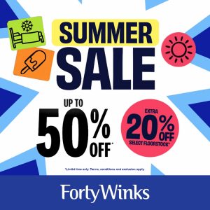 Forty Winks Summer Sale Extended!