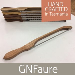 Fiddle Bow Bread Knife (Left Handed)