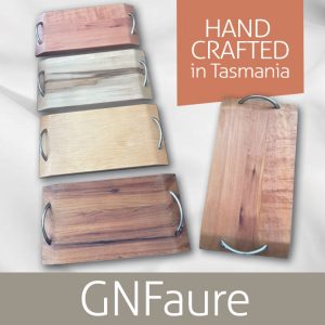 Short Tasmanian Timber Tea Trays