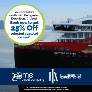 Hurtigruten Expeditions 2025/26 Cruise Offer
