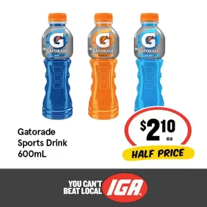 Gatorade Sports Drinks 600mL