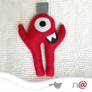 LANKY the Soft Felt Monster