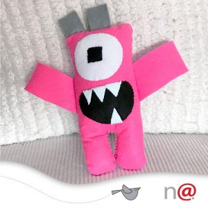 PINKY the Soft Felt Monster