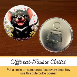 Happiest Little Devil Magnetic Bottle Opener