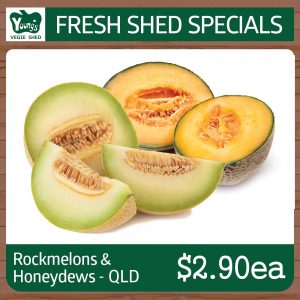 Australian Rockmelon & Honeydew