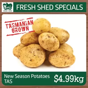 New Season Tasmanian Potatoes