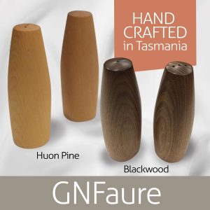 Tasmanian Timber Salt and Pepper Shakers