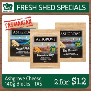 Ashgrove Cheese 140g Varieties