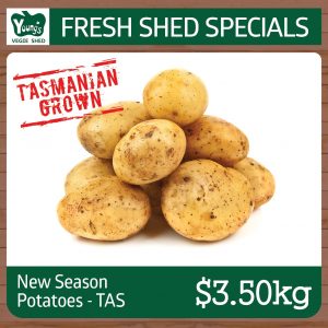 New Season Tasmanian Potatoes