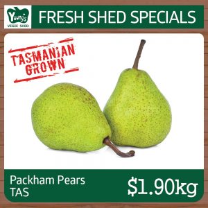 Tasmanian Packham Pears