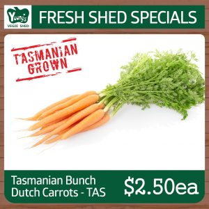 Tasmanian Dutch Carrots Bunch