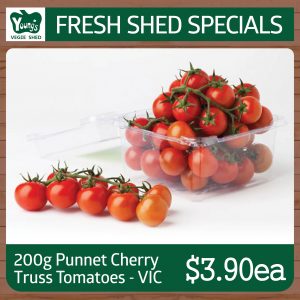 Australian Cherry Truss Tomatoes Punnet
