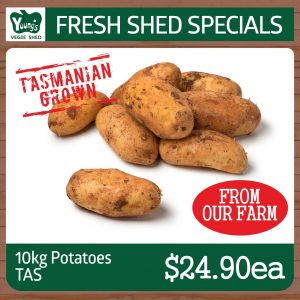 10kg Tasmanian Potatoes
