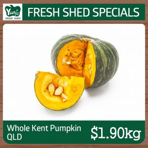 Australian Whole Kent Pumpkin