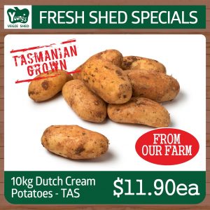 10kg Tasmanian Dutch Cream Potatoes