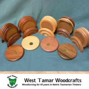 Set of 4 Tasmanian Timber Coasters
