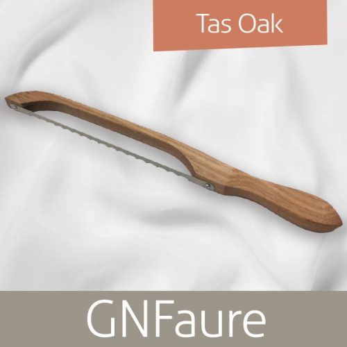 GN Faure Bow Bread Knife Tas Oak