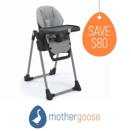 Mother Goose Cena High Lo Chair Graphite