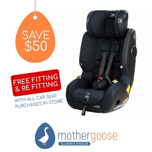 Mother Goose b grow Click Tight Tex Car Seat