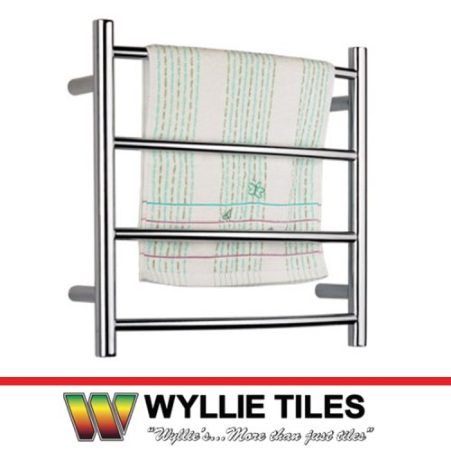Wyllie Tiles HEATED TOWEL RACK JD GH 3 R 500x510x150 RIGHT HAND SIDE PLUG