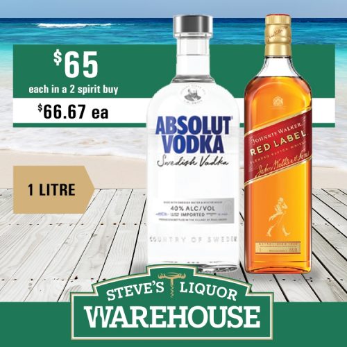 Absolut Johnny Red 1 L