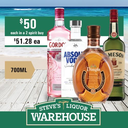 Gordons P Absolut Dimp James 700ml