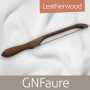 GN Faure Fiddle Bow Knife Leatherwood