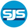 Sjs logo white circle